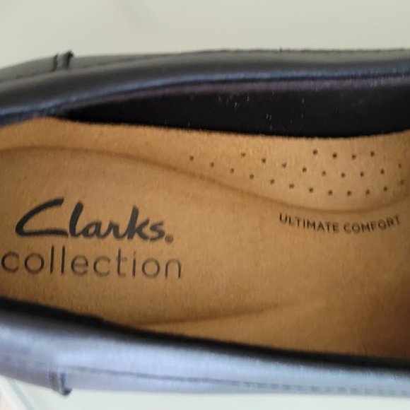 Clarks Black Loafer, 8.5M - Picture 6 of 10